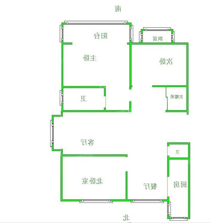 浮阳宜景3室2厅2卫133㎡