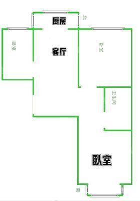 金鼎领域3室2厅1卫90㎡