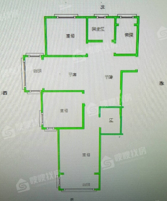 一世界回迁1-153室2厅2卫127㎡