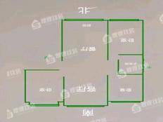 米苏阳光3室2厅1卫120㎡