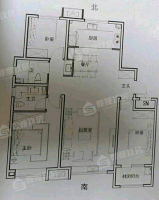 大运河新村（安运佳苑）3室2厅2卫124㎡
