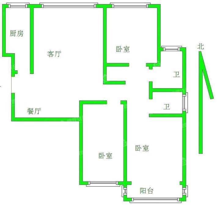 凤凰城（C区）3室2厅2卫139㎡