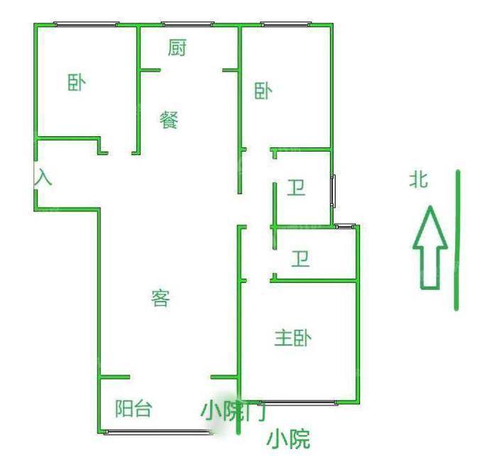 阳光城翡丽公园3室2厅2卫119㎡