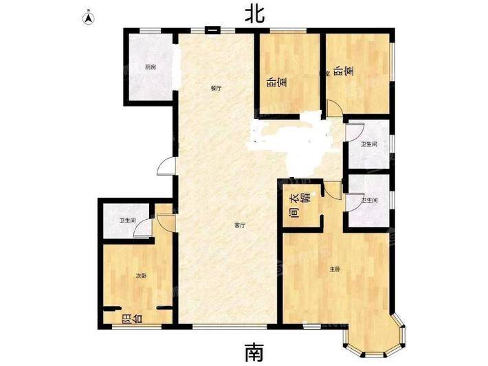 皇家壹里（A区）4室2厅2卫193㎡