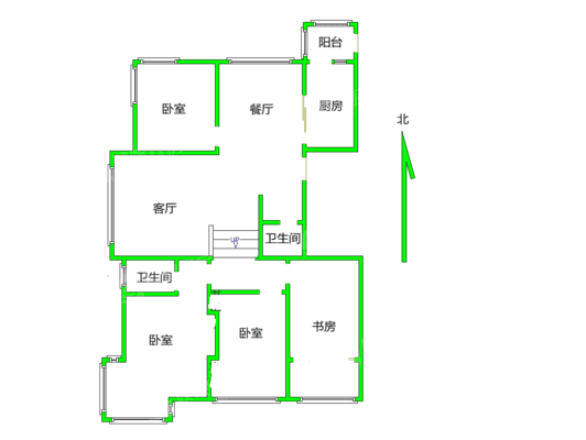 荣盛阿尔卡迪亚新儒苑4室2厅2卫163㎡