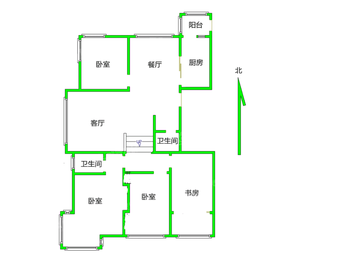 荣盛阿尔卡迪亚新儒苑4室2厅2卫163㎡
