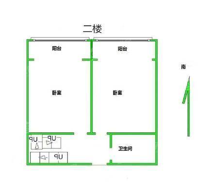 凤凰城（C区）2室2厅1卫117㎡