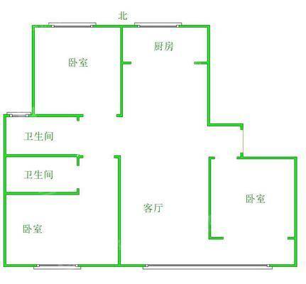 荣盛尚府3室2厅2卫123㎡