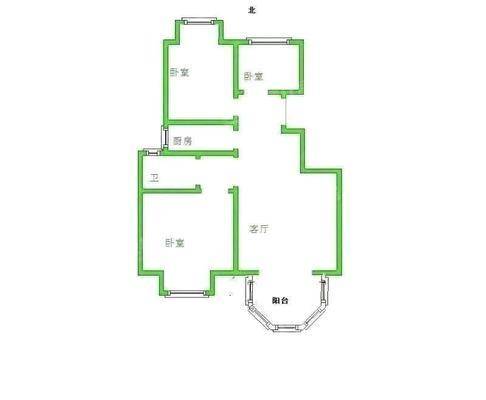 泰和世家（南区）3室2厅1卫97㎡