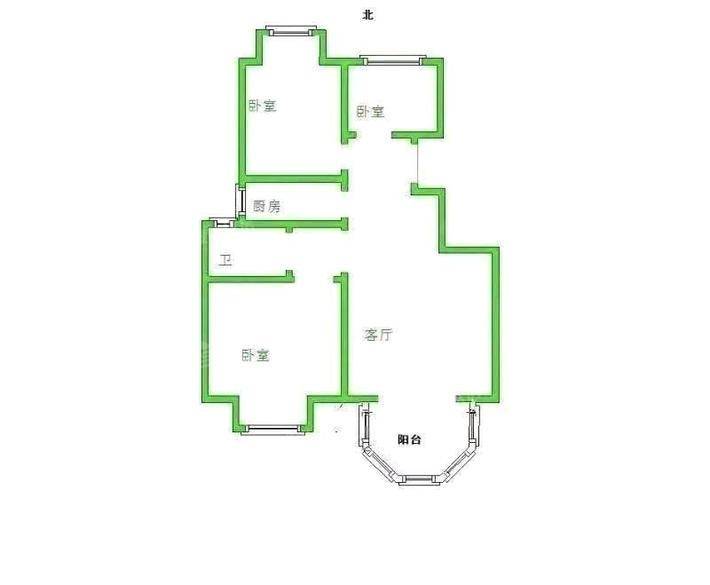 泰和世家（南区）3室2厅1卫97㎡
