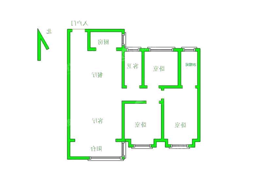 碧桂园江山印3室2厅2卫113㎡