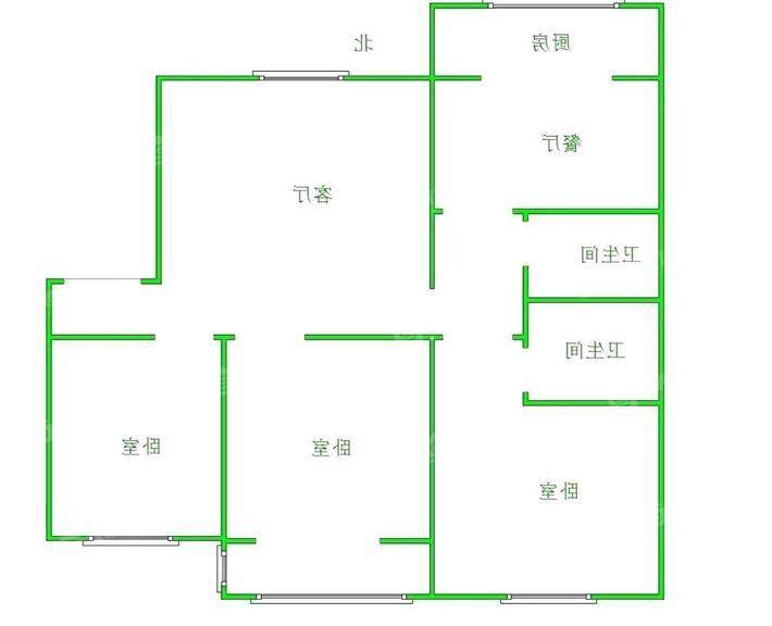 幞园新村3室2厅2卫114㎡