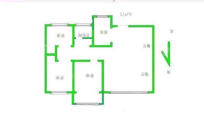 泰享嘉府三期3室2厅1卫114㎡