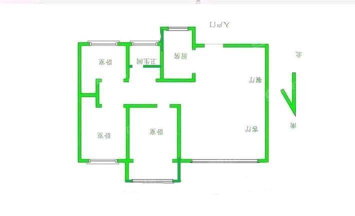 泰享嘉府三期3室2厅1卫114㎡