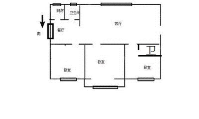 清华竹园3室2厅2卫140㎡