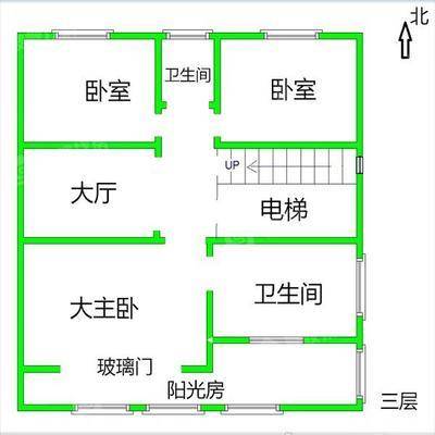 荣盛香堤荣府8室5厅5卫317㎡