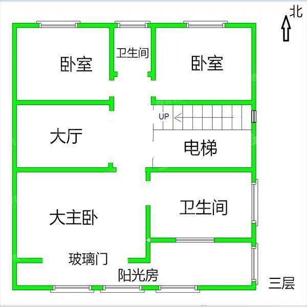荣盛香堤荣府8室5厅5卫317㎡