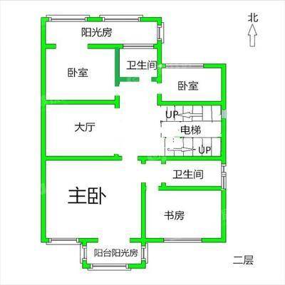 荣盛香堤荣府8室5厅5卫317㎡