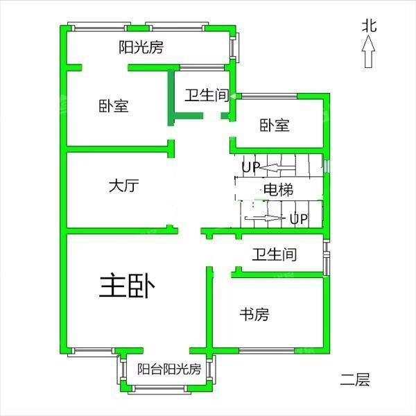 荣盛香堤荣府8室5厅5卫317㎡