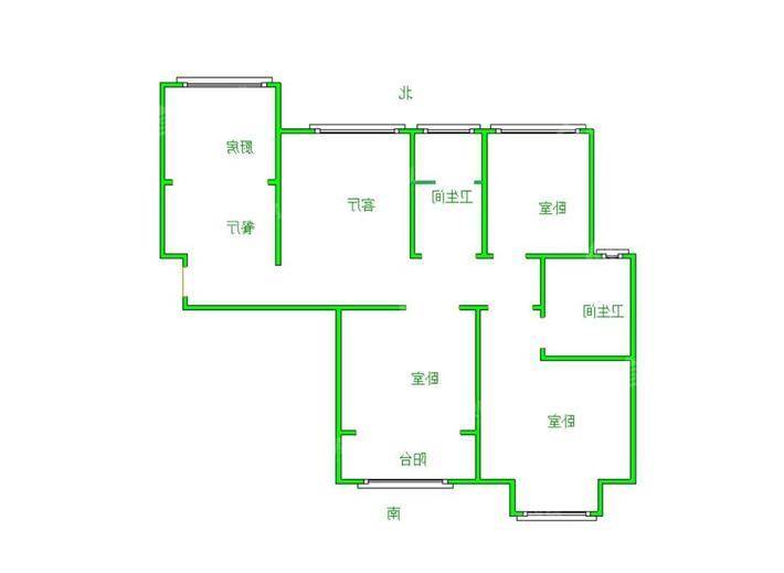 长芦世纪城3室2厅2卫127㎡