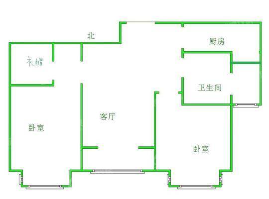 嘉禾一方二期2室2厅2卫103㎡