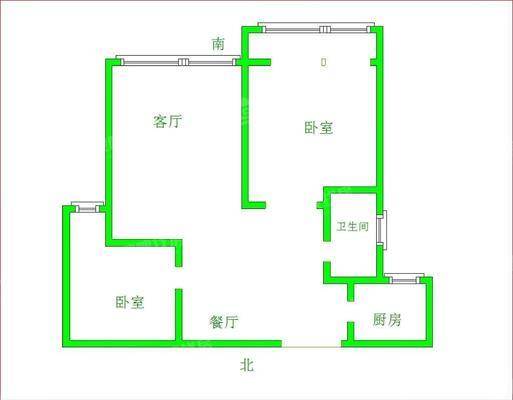 长芦世纪城2室2厅1卫92㎡