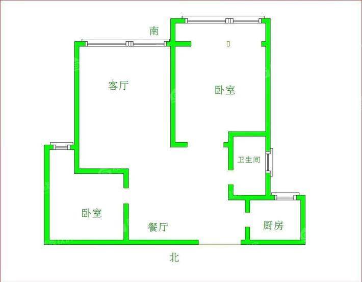 长芦世纪城2室2厅1卫92㎡