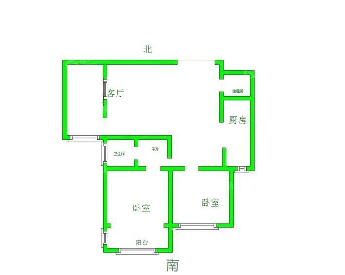 凤凰城（A区）3室2厅1卫89㎡