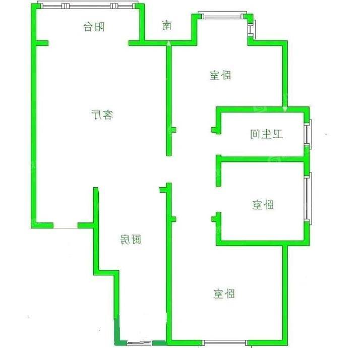 天成明月洲东区3室2厅2卫129㎡