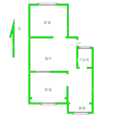转运站小区（转运站宿舍）2室2厅1卫71㎡