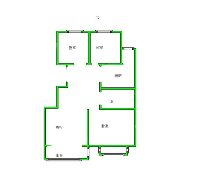 金域华庭3室2厅2卫125㎡