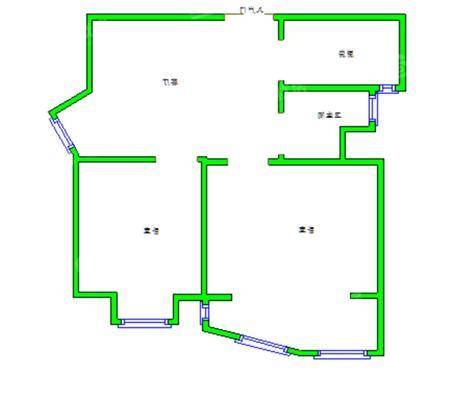 禧福荷堂D区2室1厅1卫61㎡
