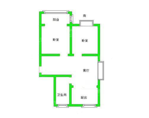弘仁里2室2厅1卫77㎡