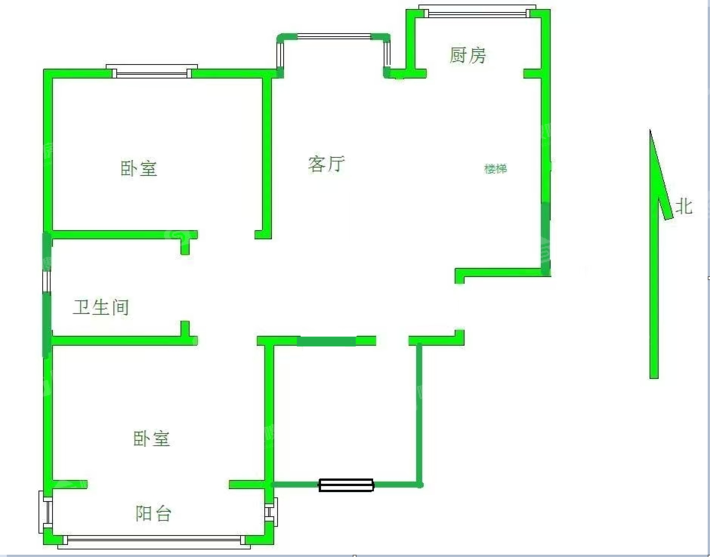 万泰丽景东区3室2厅1卫101㎡