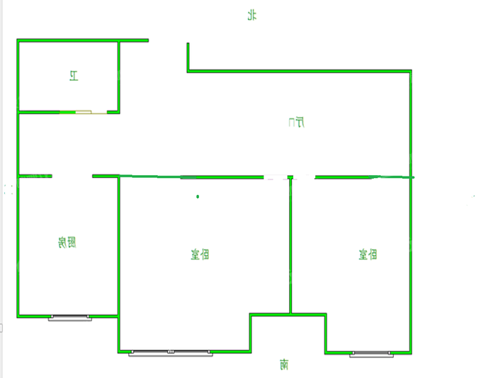皇家壹里（C区）2室1厅1卫65㎡