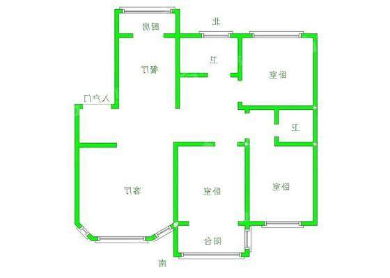 维康家园3室2厅2卫143㎡