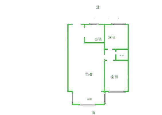荣盛四季花语2室2厅1卫89㎡