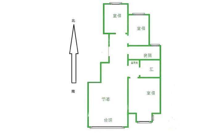 天成名著三期3室2厅1卫101㎡