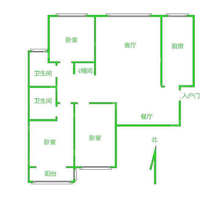 凤凰城（C区）3室2厅2卫136㎡
