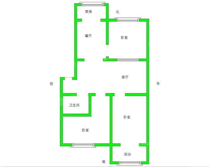 御宇国际一期（秀瑞苑）3室2厅2卫122㎡