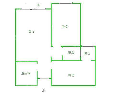 贻成御景狮城2室2厅1卫92㎡