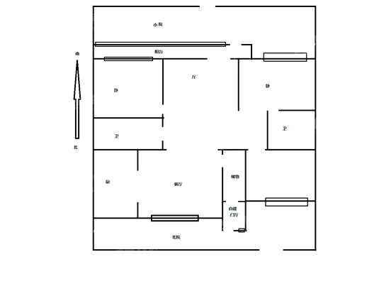 欣欣家园3室2厅2卫128㎡