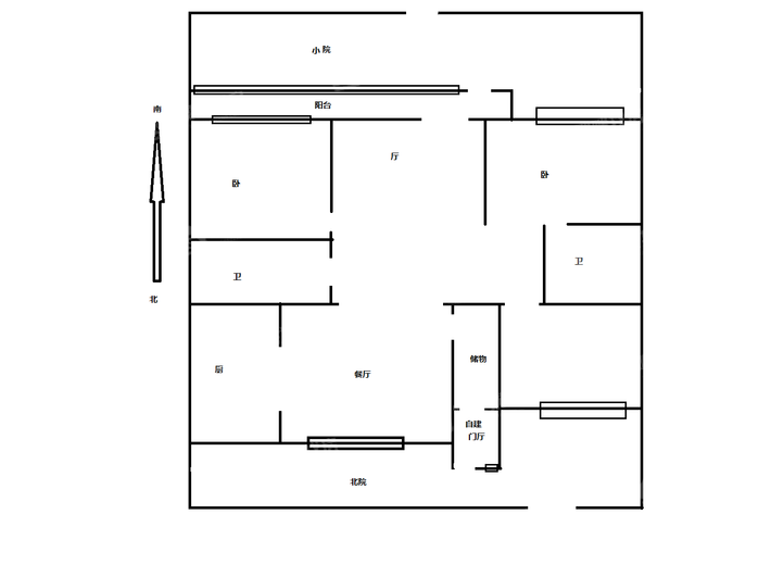欣欣家园3室2厅2卫128㎡