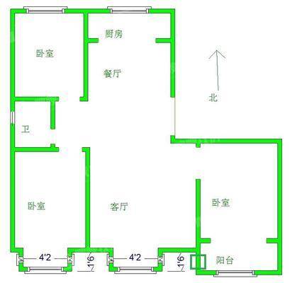 弘仁里3室2厅1卫106㎡