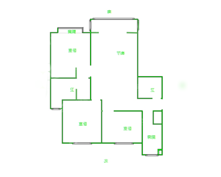御河新城东区3室2厅2卫120㎡