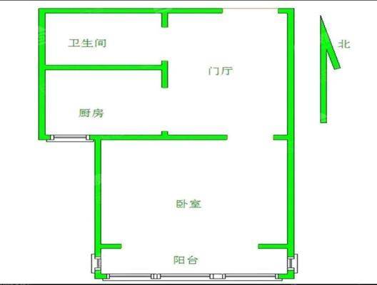 禧福荷堂C区1室1厅1卫43㎡