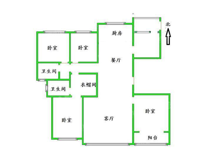 吉祥天著4室2厅2卫188㎡