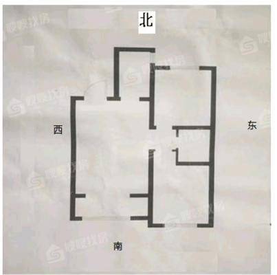 天成郡府东区2室1厅1卫100㎡