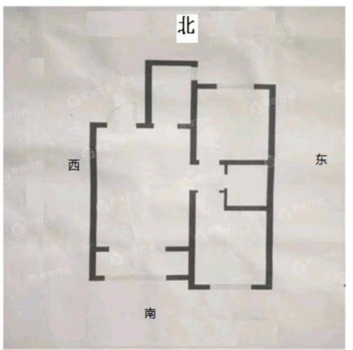 天成郡府东区2室1厅1卫100㎡