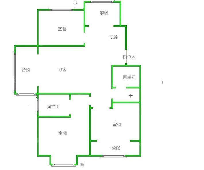 阿尔卡迪亚锦绣天地B区3室2厅2卫125㎡